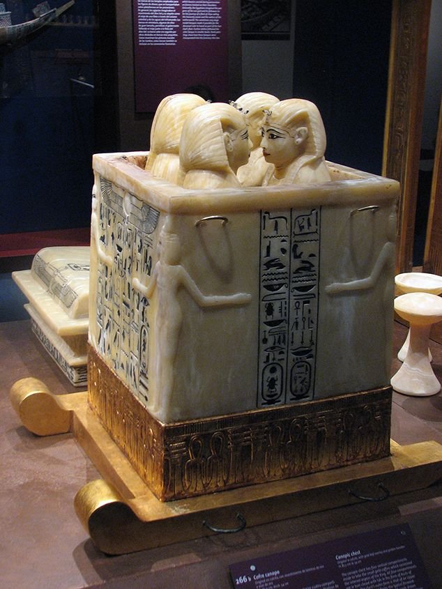 The Canopic Shrine King Tutankhamun
