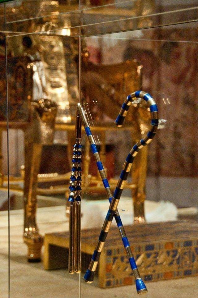 The Scepters of Power King Tutankhamun