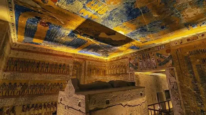 Tomb of KV2 – Ramesses IV - Egypt tour Magic