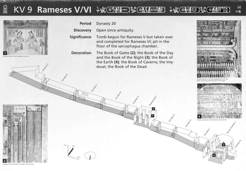 Tomb of KV9 – Ramesses V and Ramesses VI - Egypt tour Magic