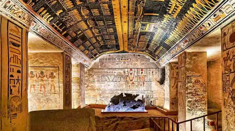 Tomb of KV9 – Ramesses V and Ramesses VI - Egypt tour Magic