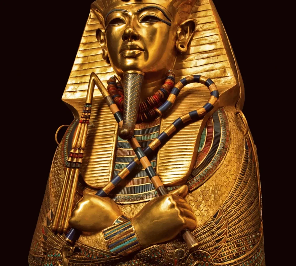 Tutankhamun’s Solid Gold Coffin: