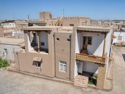 Traditional house in Khiva, Uzbekistan