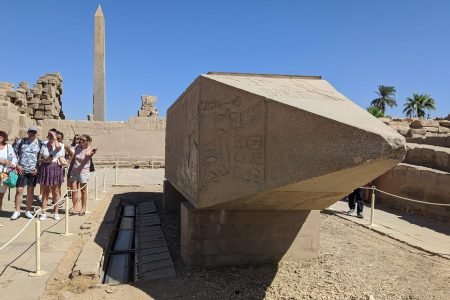 Hatshepsut Obelisk in Luxor, seen with Egypt Tour Magic.