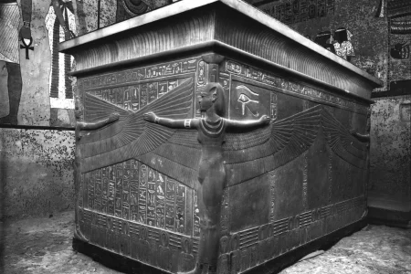 Tutankhamun’s Granite Sarcophagus