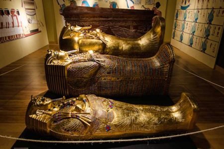 Tutankhamun’s Wooden Sarcophagus