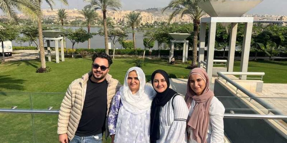 "National Museum of Egyptian Civilization in Cairo, featuring ancient artifacts, mummies, and exhibits showcasing Egypt's rich cultural heritage.