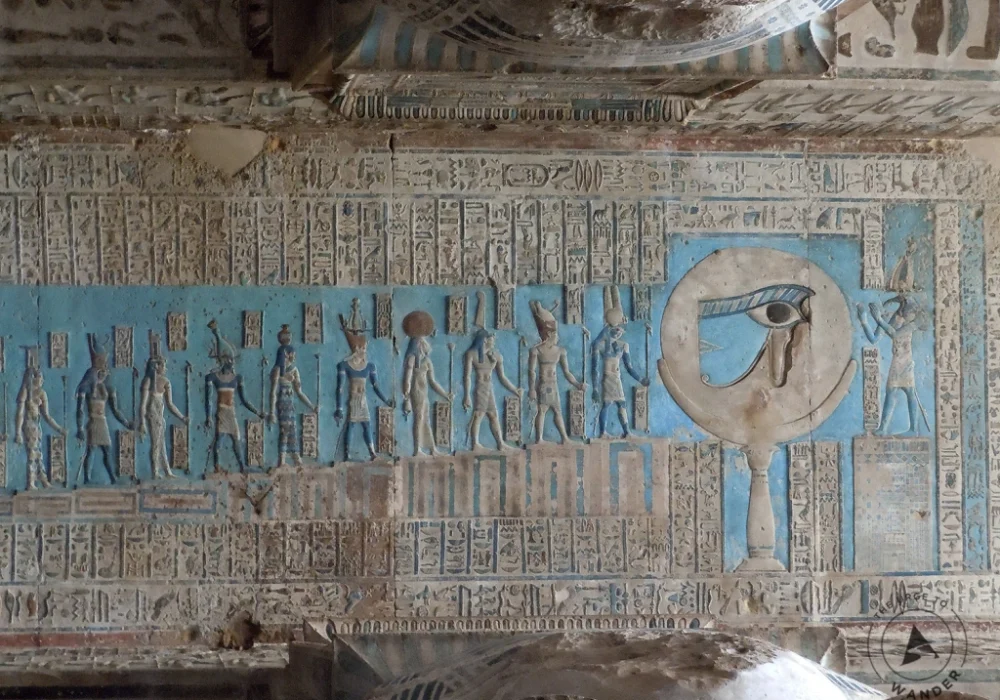 Zodiac Ceiling - Egypt tour Magic