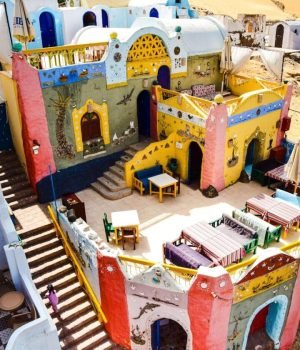 aswan Nubian houses in Aswan