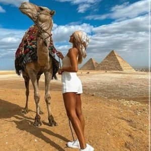 Ride Camels at the Pyramids