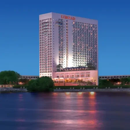 Conrad Hotel in Cairo, providing a luxurious stay with Egypt Tour Magic.