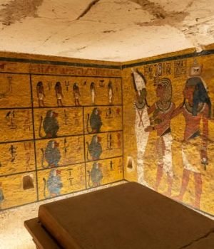Tomb of pharaoh Tutankhamun in Valley of the Kings, Luxor, Egypt