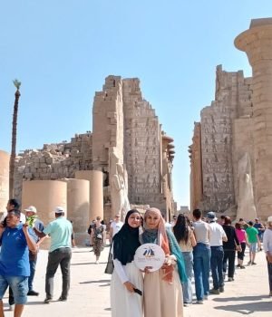 Karnak Temple, famous for its Hypostyle Hall, obelisks, and ancient Egyptian grandeur.