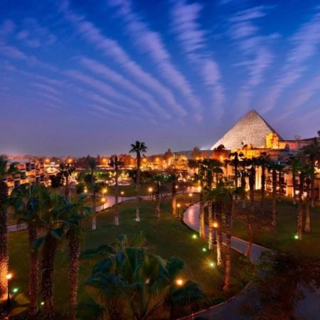 Mena House Hotel in Giza, offering a luxurious stay with Egypt Tour Magic.
