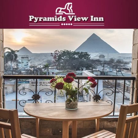 Pyramids View Inn in Giza, offering breathtaking views with Egypt Tour Magic.