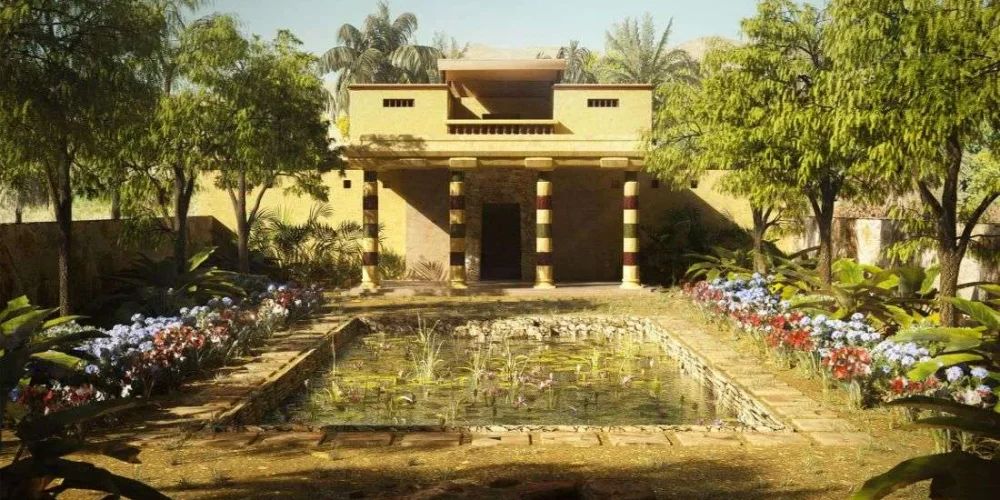 water gardens - egypt tour magic
